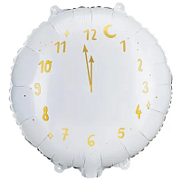 Новый год ПД 18" Часы новогодние White 1202-3944