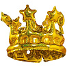 Золотая К ФИГУРА AIR Корона золото блеск 1208-0719