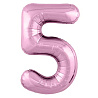 Цифры и числа Р ЦИФРА 5  40" Металлик Flamingo 1207-4906