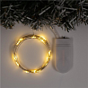 Новый год Нить светодиодная 2м 20 LED теплая белая 2008-6619