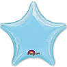 Голубая Шарик 45см звезда пастель Blue 1204-0053