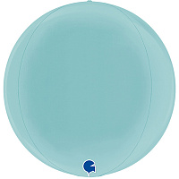 Элегантная Вечеринка Шар 3D Сфера 38 см Пастель Blue 1209-0275