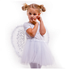 Новый год Костюм детский Ангел, юбка и крылья 1508-0377