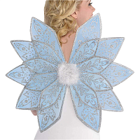 Новый год Крылья Снежинка Deluxe 1508-0205