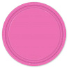 Розовая Тарелка ярко-розовая 17 см, 8 штук 1502-1106