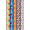 Многоцветное Ассорти Бумага упак детская микс 100х70см 1507-1803