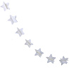  Гирлянда на нитке Звезды белая 2,2м 2001-6585