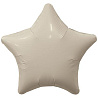 Кремовая Шар Звезда 76см Сатин Cream 1204-1232
