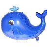  К ФИГУРА Кит синий 1207-5263