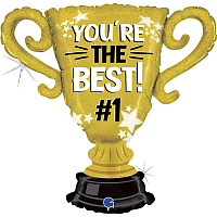 Футбол Шар фигура YOU'RE THE BEST Кубок 1207-4324