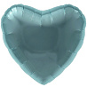 Зеленая Шар сердце 76см Металл BiscayGreen 1204-1024