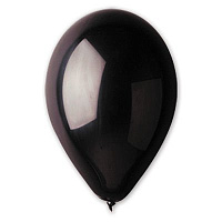 Черная Шарик 13см, цвет 14 Пастель Black 1102-0427