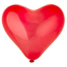  Шар Сердце 63см пастель Красное 1105-0045