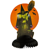 Вечеринка Хэллоуин Фигура настольная Ведьма, 30см 1410-0682