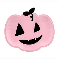 Гламурный Хэллоуин Тарелки фигурные HWN BOO Тыква, 6 штук 1502-5122
