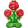 Цветы Любимым Шар напольный Розы красные, под воздух 1208-0679