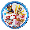 Щенячий Патруль Шарик 18" Happy Birthday Щенячий Патруль 1202-3675