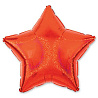 Красная Шарик блеск 19" звезда Red 1205-0020