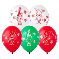 Новый год Шары 36см Гномы новогодние 1103-3003