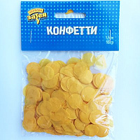 Желтая Конфетти Круги тишью Желтые 10 гр 1501-4081