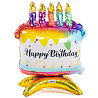 Торт Шар фигура H. Birthday Торт, под воздух 1208-0521