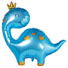 Динозаврики Г ФИГУРА Динозаврик голубой в короне 1207-5661