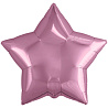 Розовая Шар Звезда 45см Пастель Pink 1204-0713