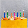 Свечи для торта Спирали, 24 шт