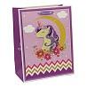 Пакет бум подар Единорог 3D микс 18х23см