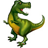 Динозаврики Шар фигура Динозавр Тираннозавр 1207-3574