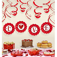 Я тебя люблю! Декор-комплект LOVE, 12 шт 1501-4995