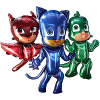 Герои в масках PJ Masks Шар ходячий Герои в масках, ненадутый 1208-0392