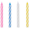 Happy Birthday Свечи для торта ассорти, 24 шт 1502-1131