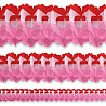 Горячие сердца! Гирлянда Декор 3,6м красно-бело-розовая 1404-0356