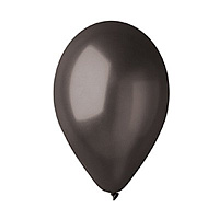 Черная Шарик 13см, цвет 65 Металлик Black 1102-1506