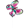 Бабочки Шар мини фигура Бабочка Яркая переливы 1206-1083