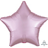Розовая Шарик ЗВЕЗДА 45см Сатиновый цвет Pink 1204-0901