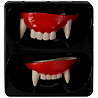 Вечеринка Хэллоуин Зубы вампира 2шт/G 1501-5827