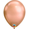 Розовое Золото Шарик Qualatex 7" Хром Rose Gold 1102-2125