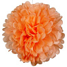 Розовая Бумажный помпон персиковый 15 см 2001-3480