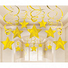Золотая Спирали Звезда Gold 46-60см, 30 штук 1501-3906