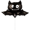Хэллоуин Друзья Шар мини фигура Мышь летучая улыбчивая 1206-0595