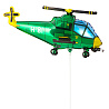 Техника Шар Мини фигура Вертолет зеленый 1206-0350