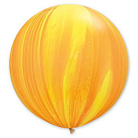 Желтая Шар Qualatex 30" Супер Агат YellowOrange 1108-0354