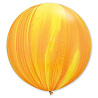 Желтая Шар Qualatex 30" Супер Агат YellowOrange 1108-0354