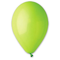 Зеленая Шарик 25см, 11 Пастель Light Green 1102-0270