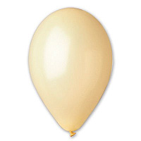 Кремовая Шарик 5", 13см, цвет 58 Металлик Ivory 1102-0620