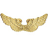  Крылья ангела пластик золото 2001-5428