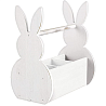 Животные Подставка для посуды Кролик деревянная 1502-5362