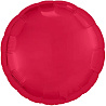 Красная Шар круг 76см Металлик Red 1204-1111